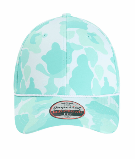 Frog Skin Camo Aqua